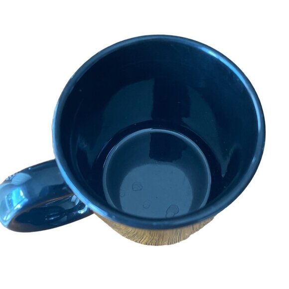 Rare Star Wars 10th Anniversary Mug 1977-1987 Lucasfilm Ltd. Black & Gold - Picture 5 of 5